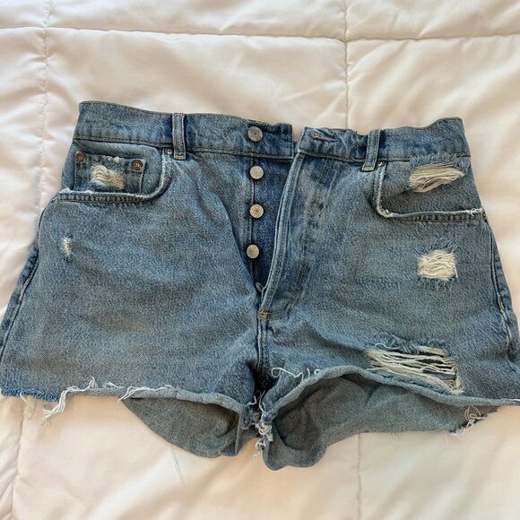 NEW Boyish "The Cody" Ripped Denim Shorts - Picture 1 of 4